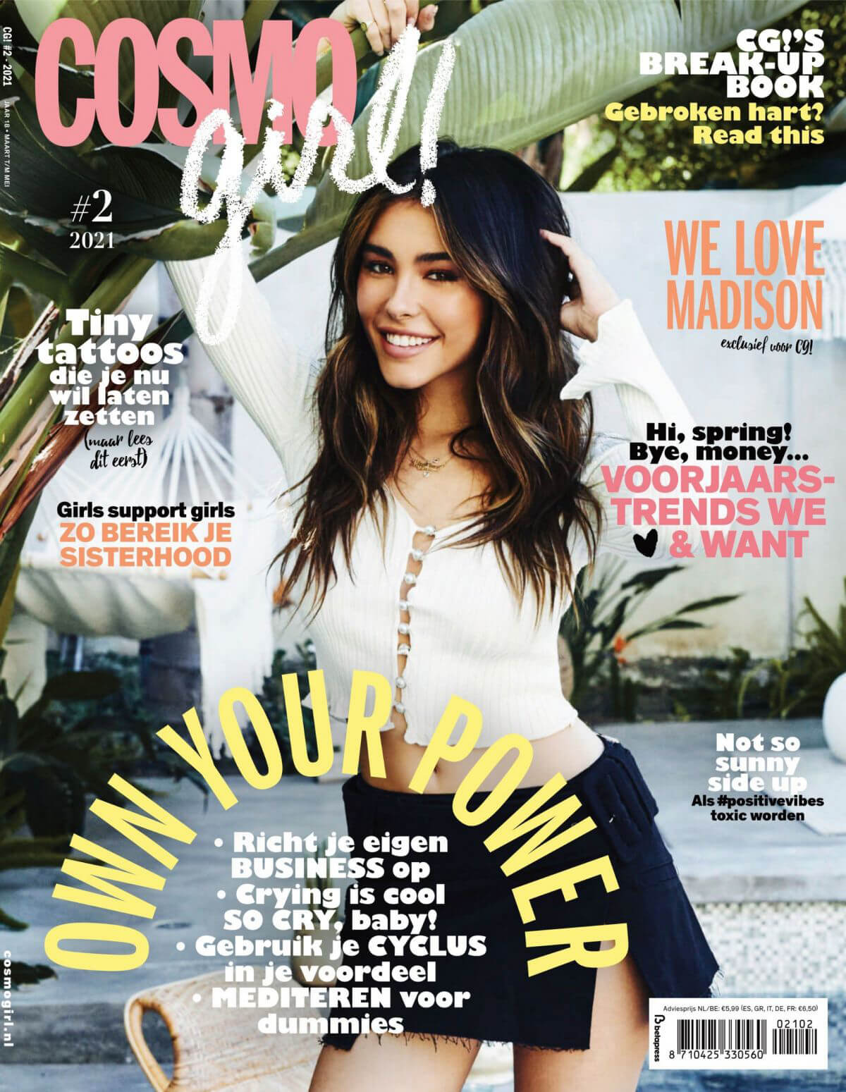 Madison Beer Covers CosmoGIRL! Magazine, March 2021 7