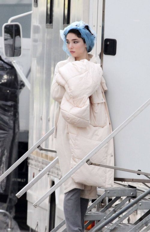 Matilda De Angelis Spotted on the Set of Robbing Mussolini in Rome 03/23/2021 2