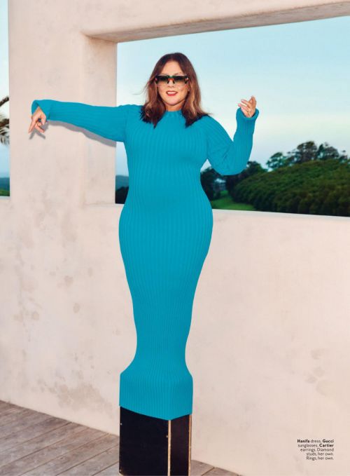 Melissa McCarthy On The Cover Page Of Instyle Magazine, April 2021 3