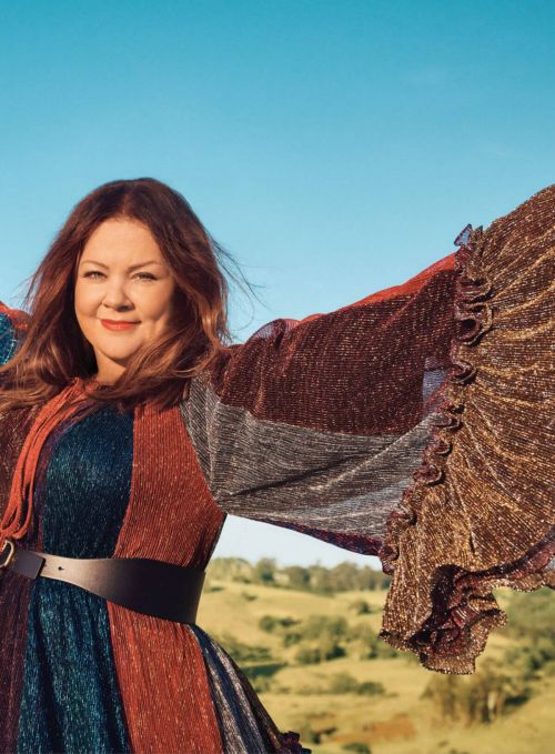 Melissa McCarthy On The Cover Page Of Instyle Magazine, April 2021 4