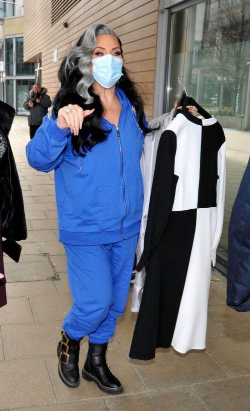 Michelle Visage Spotted at Steph's Pack Lunch Studios in Leeds 03/24/2021