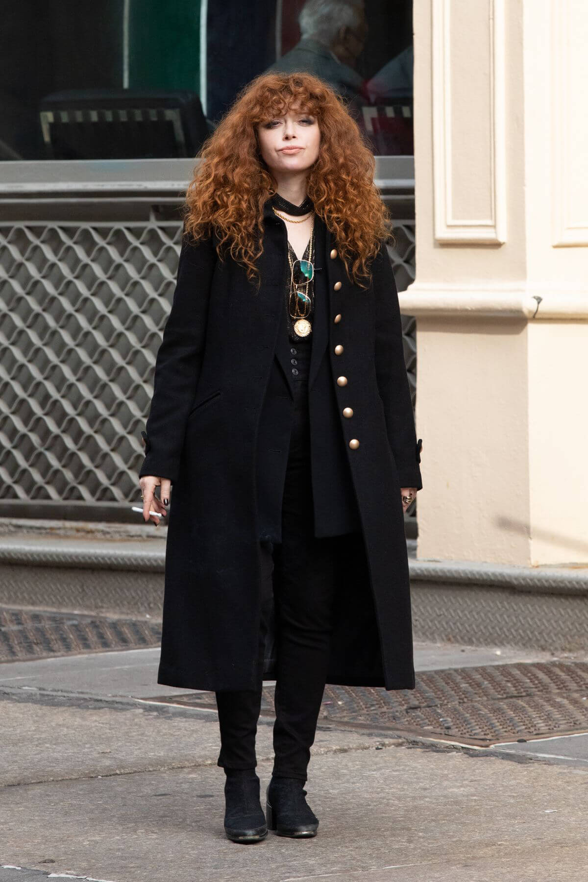 Natasha Lyonne Seen on the Set of Russian Doll in New York 03/25/2021