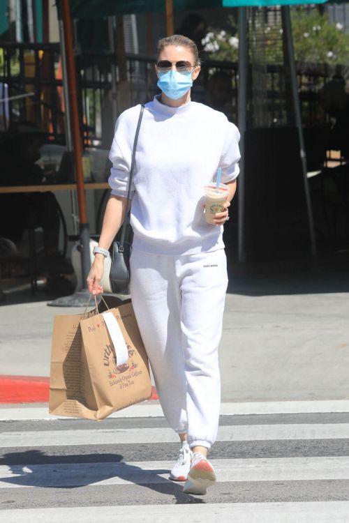 Paige Butcher Steps Out Urth Cafe in West Hollywood 03/22/2021 2