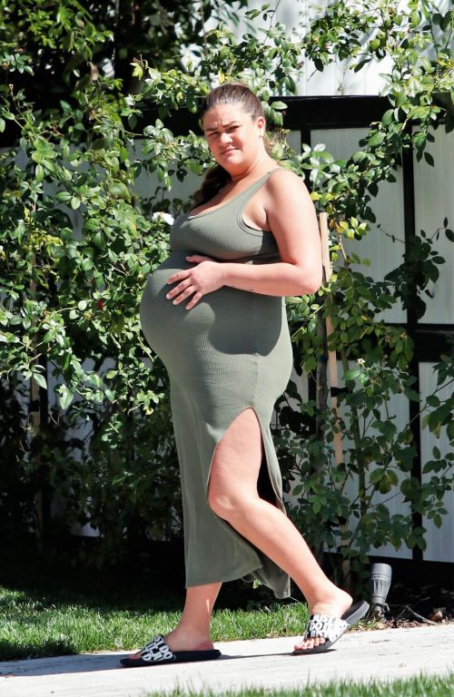 Pregnant Brittany Cartwright Out and About in Los Angeles 03/19/2021 1