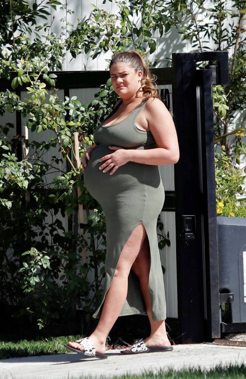 Pregnant Brittany Cartwright Out and About in Los Angeles 03/19/2021 4