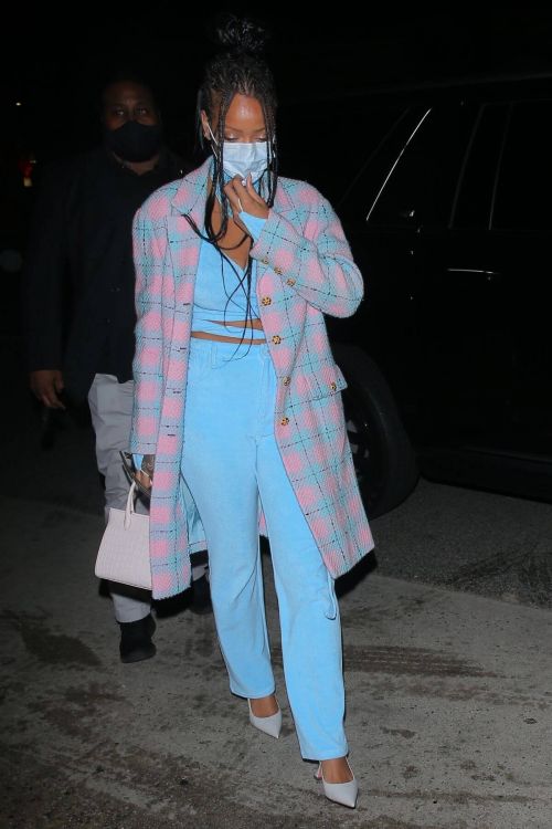 Rihanna is Arriving at Giorgio Baldi in Santa Monica 03/19/2021 1
