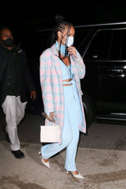 Rihanna is Arriving at Giorgio Baldi in Santa Monica 03/19/2021 3