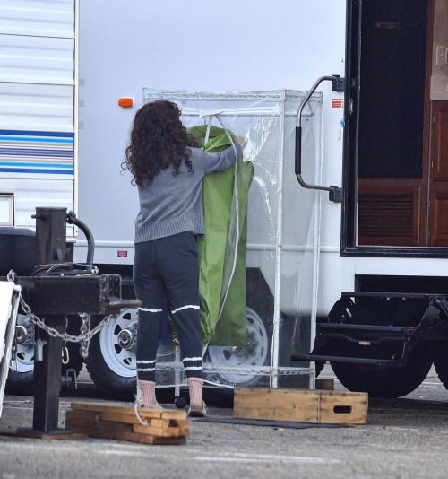 Rose Byrne Seen on the Set of Physical in Santa Monica 03/19/2021 3