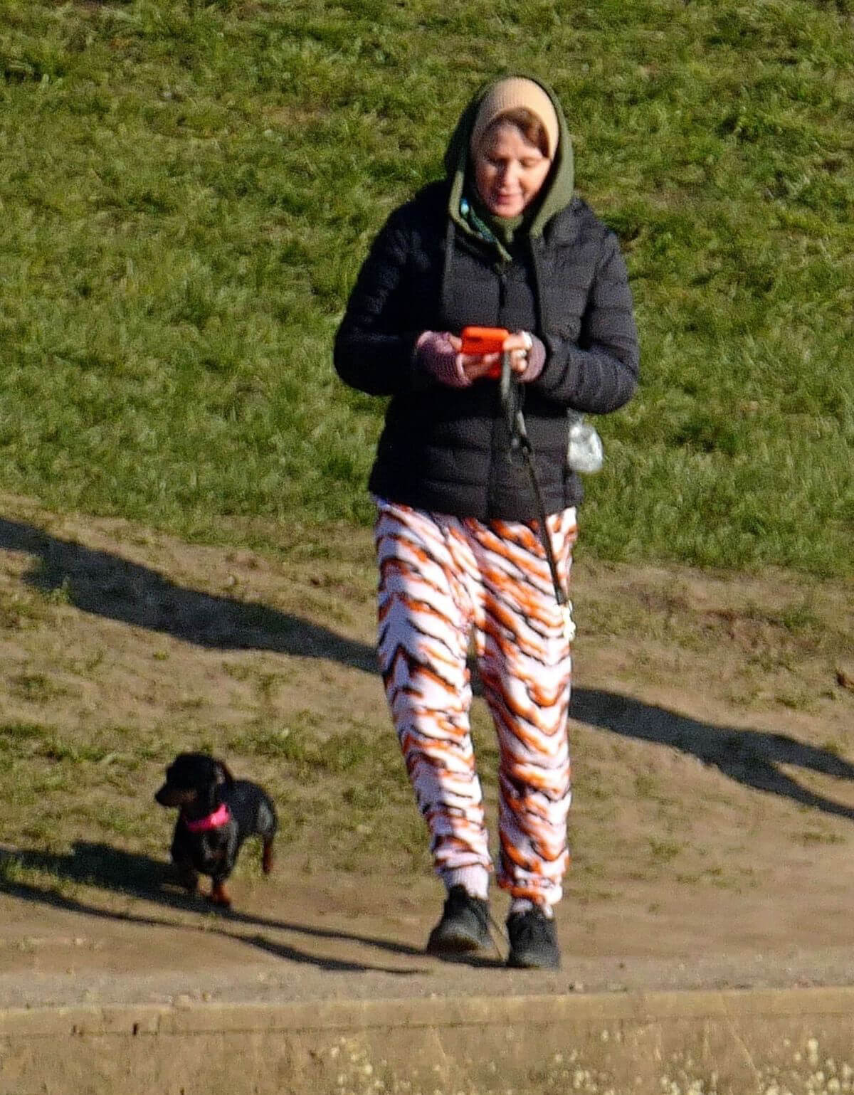 Sadie Frost Steps Out With Her Pet in London 03/24/2021