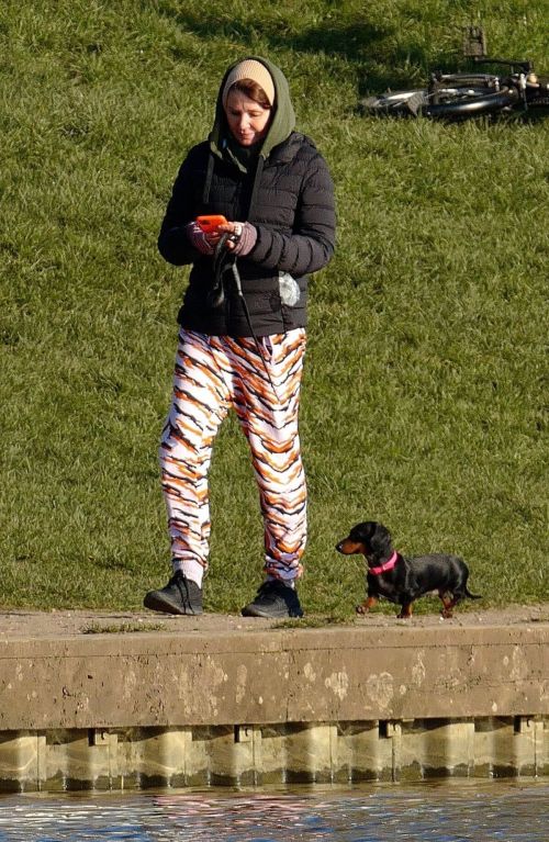 Sadie Frost Steps Out With Her Pet in London 03/24/2021 1