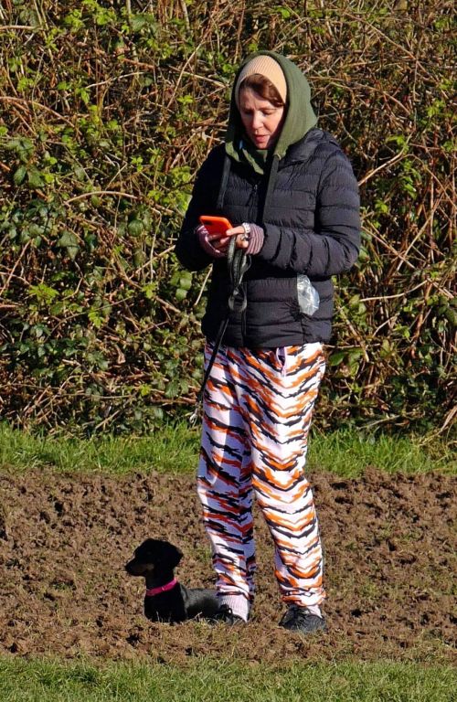 Sadie Frost Steps Out With Her Pet in London 03/24/2021 3