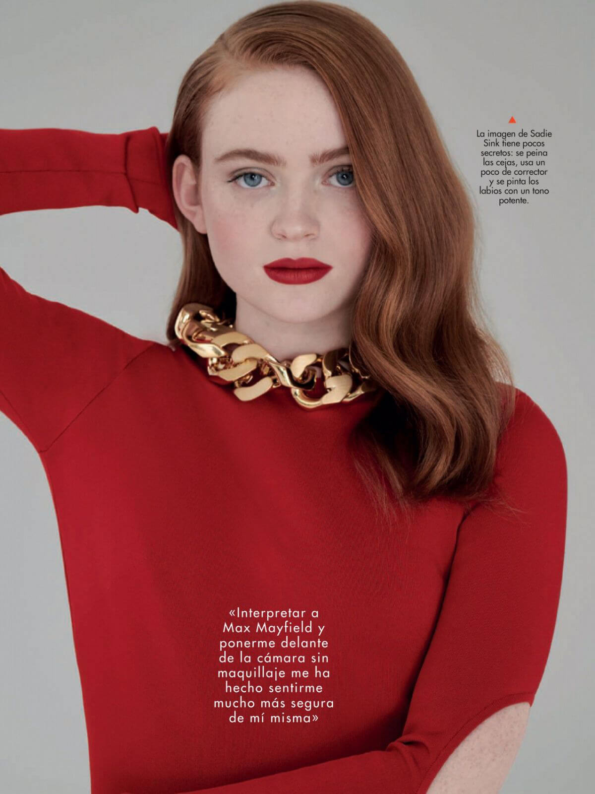 Sadie Sink Covers Cosmopolitan Magazine, Spain April 2021