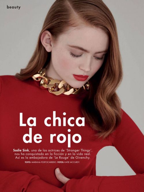 Sadie Sink Covers Cosmopolitan Magazine, Spain April 2021 3