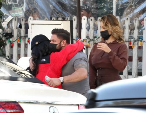 Saffire Matos Spotted at The Ivy in West Hollywood 03/20/2021 2