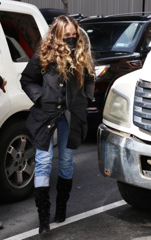 Sarah Jessica Parker is Arriving at SJP Store in New York 03/19/2021 1