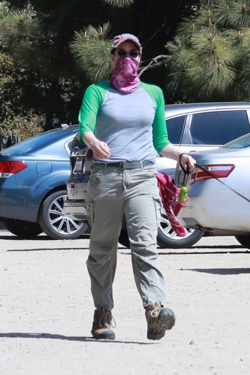 Sarah Silverman Day Out with Her Dog in Los Feliz 03/22/2021
