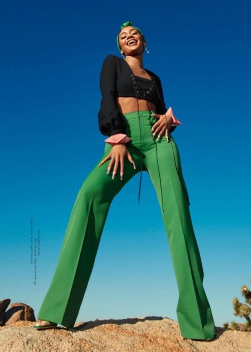 Saweetie Covers Cosmopolitan Magazine, April 2021 5