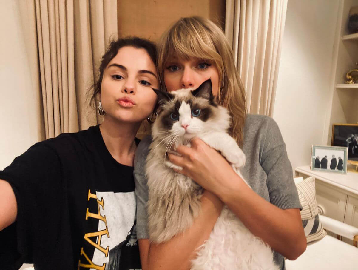 Selena Gomez and Taylor Swift Shared Instagram Photos 03/23/2021