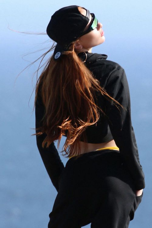 Silence Yalocalredhead Photoshoot for 138 Streetwear Brand in Pacific Palisades 03/25/2021 2