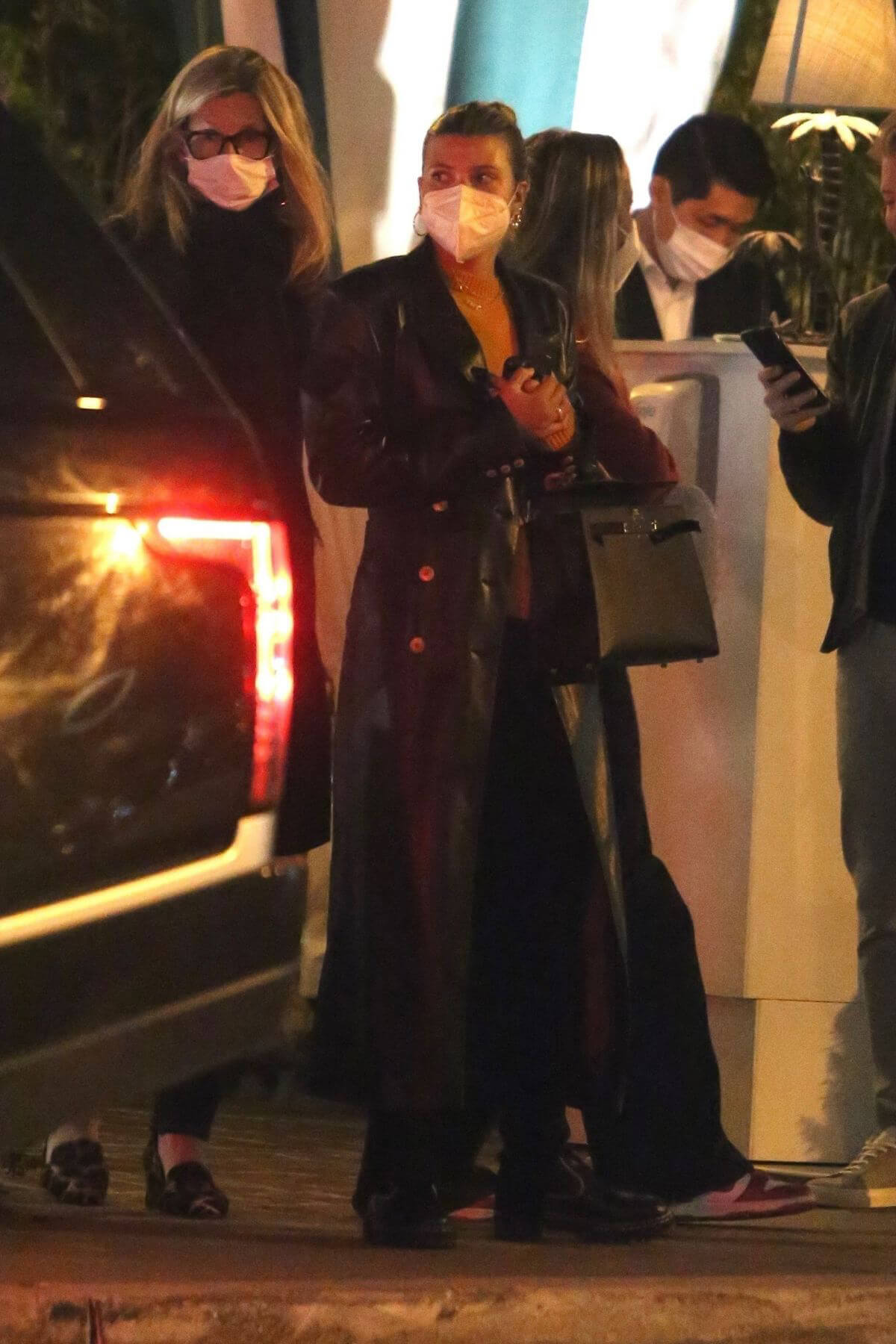Sofia Richie Night Out for Dinner in West Hollywood 03/25/2021