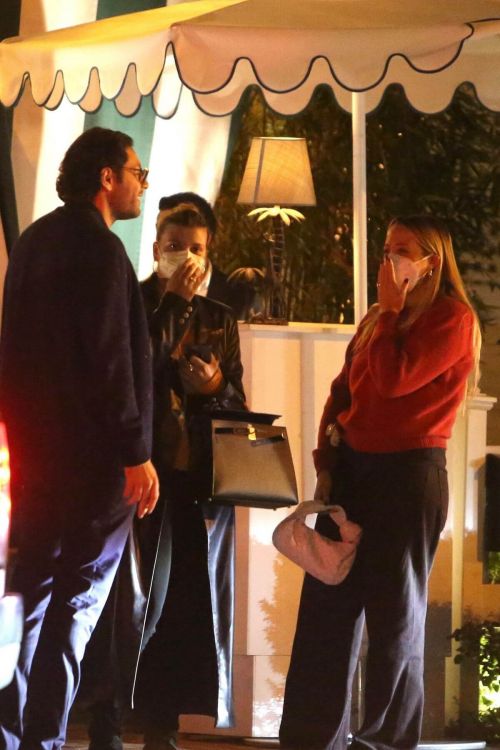 Sofia Richie Night Out for Dinner in West Hollywood 03/25/2021 5
