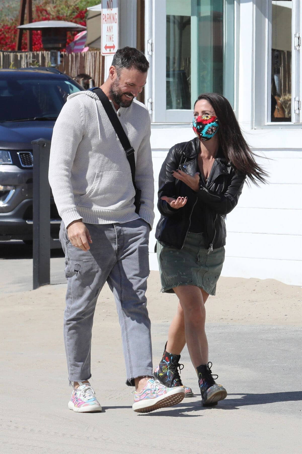 Soleil Moon Frye and Brian Austin Green Seen at a Beach in Malibu 03/22/2021