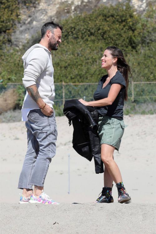 Soleil Moon Frye and Brian Austin Green Seen at a Beach in Malibu 03/22/2021 2