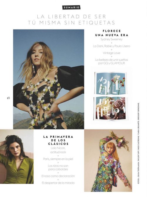 Sydney Sweeney Covers Glamour Magazine, Spain March 2021 Issue 7
