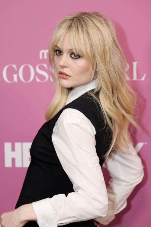 Emily Alyn Lind attends Gossip Girl Premiere at Spring Studios in New York 06/30/2021 8