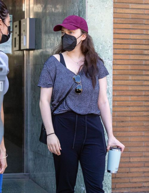 Kat Dennings in Off Shoulder Dress Out in Beverly Hills 06/30/2021 8