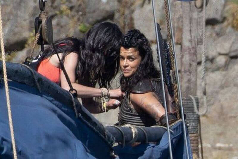 Michelle Rodriguez on the Set of Dungeons & Dragons in Ireland 06/30/2021