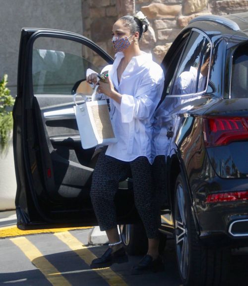 Tessa Thompson Out Shopping in West Hollywood 06/28/2021 4