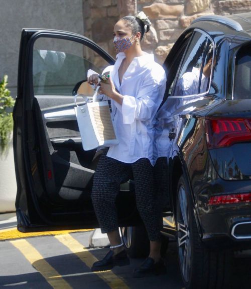 Tessa Thompson Out Shopping in West Hollywood 06/28/2021 2