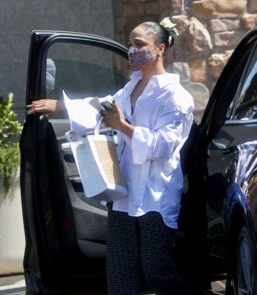 Tessa Thompson Out Shopping in West Hollywood 06/28/2021 3