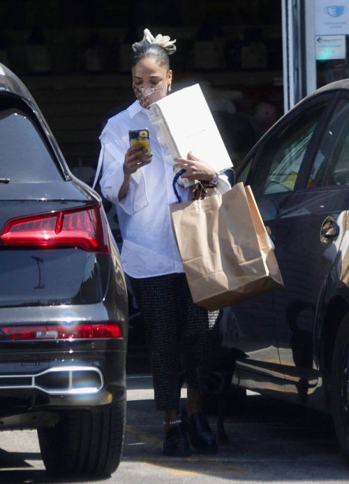 Tessa Thompson Out Shopping in West Hollywood 06/28/2021 6
