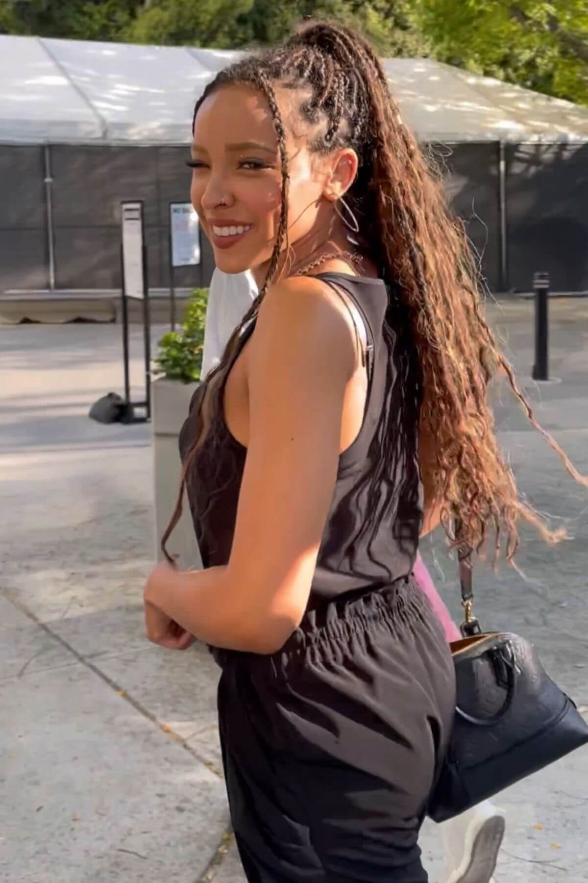 Tinashe Arrives at Clippers Game at Staples Center in Los Angeles 06/30/2021 1