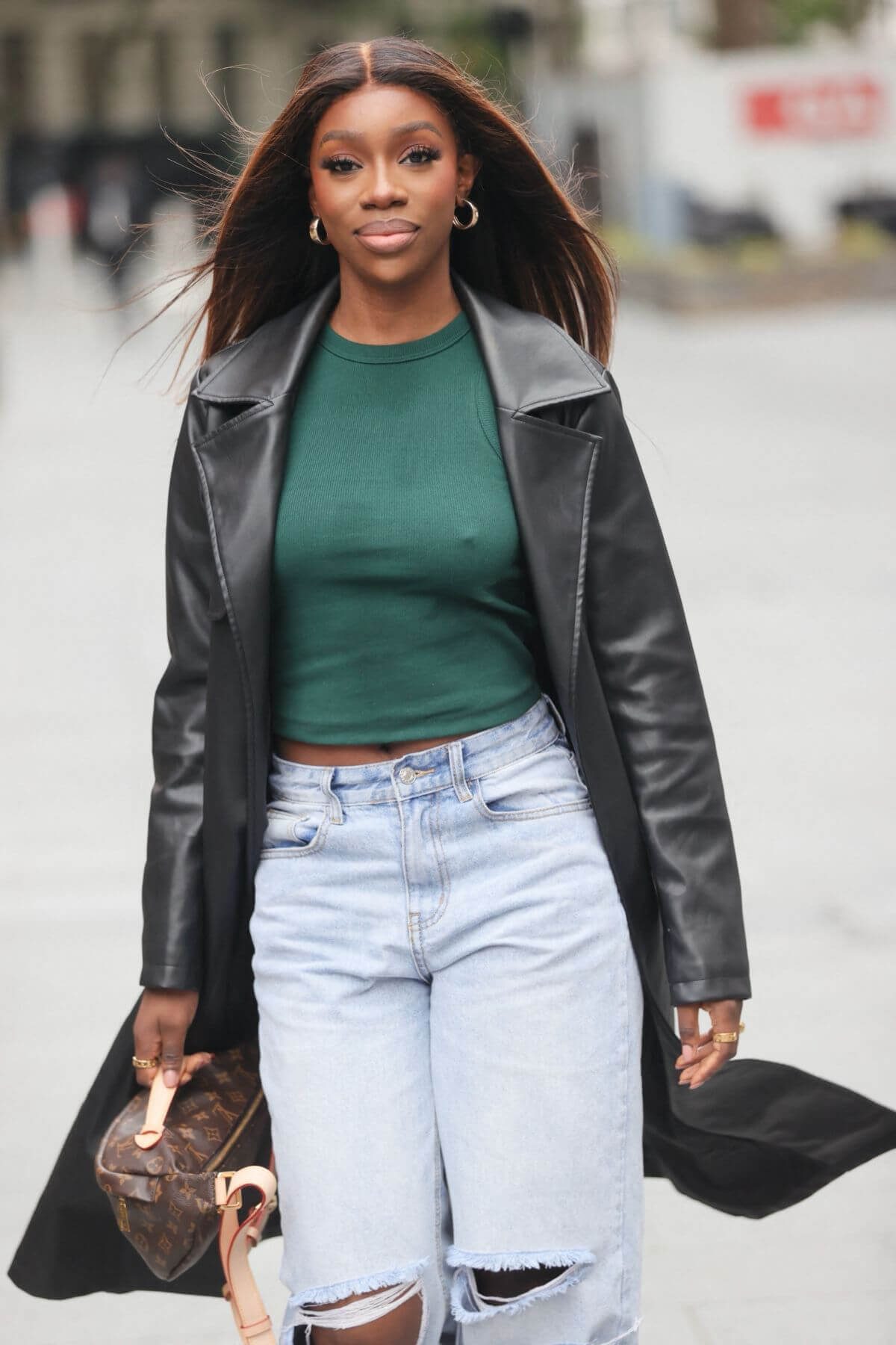 Yewande Biala Arrives at Capital Radio in London 06/30/2021