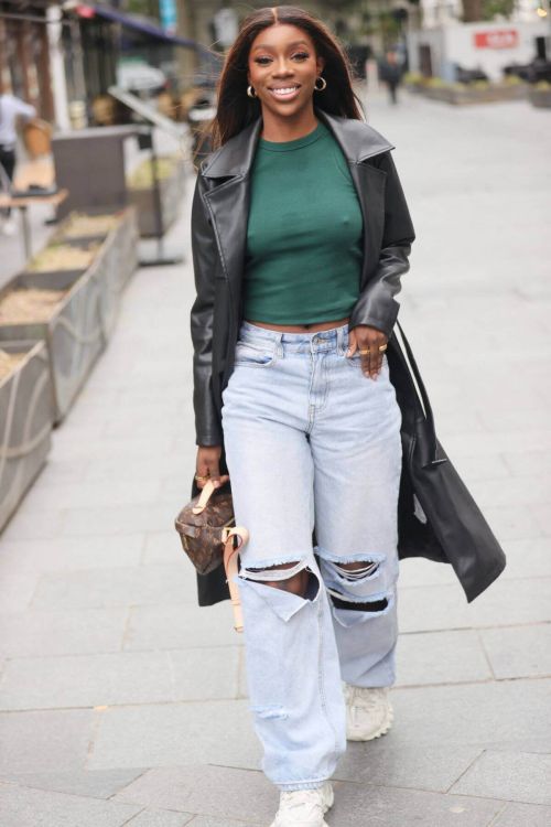 Yewande Biala Arrives at Capital Radio in London 06/30/2021 1