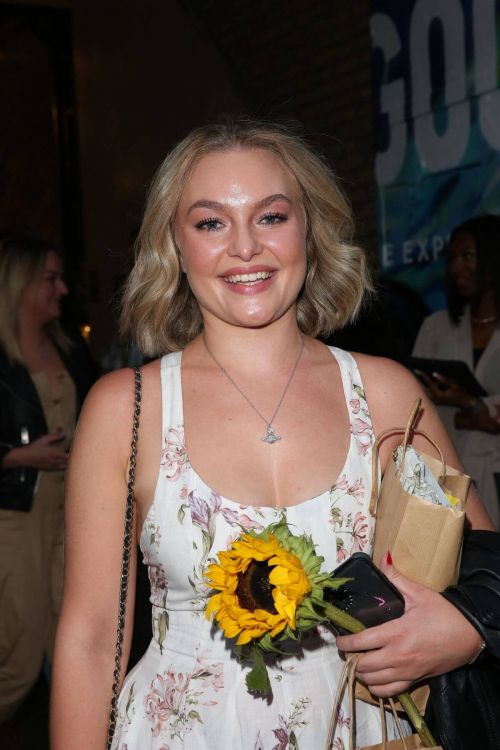 Ciara Charteris arrives Van Gogh Immersive Experience Private View in London 08/03/2021
