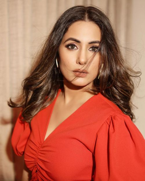 Hina Khan wears Swatee Singh Designer Outfit During Photoshoot 08/02/2021 8