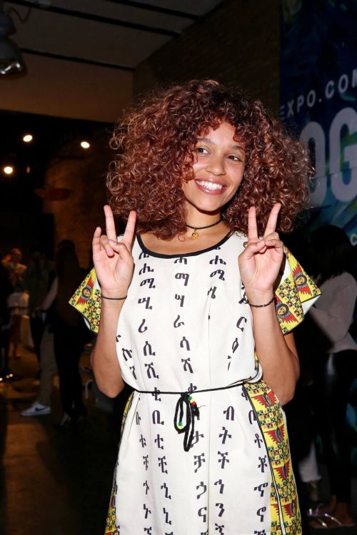 Izzy Bizu attends Van Gogh Immersive Experience Private View in London ...