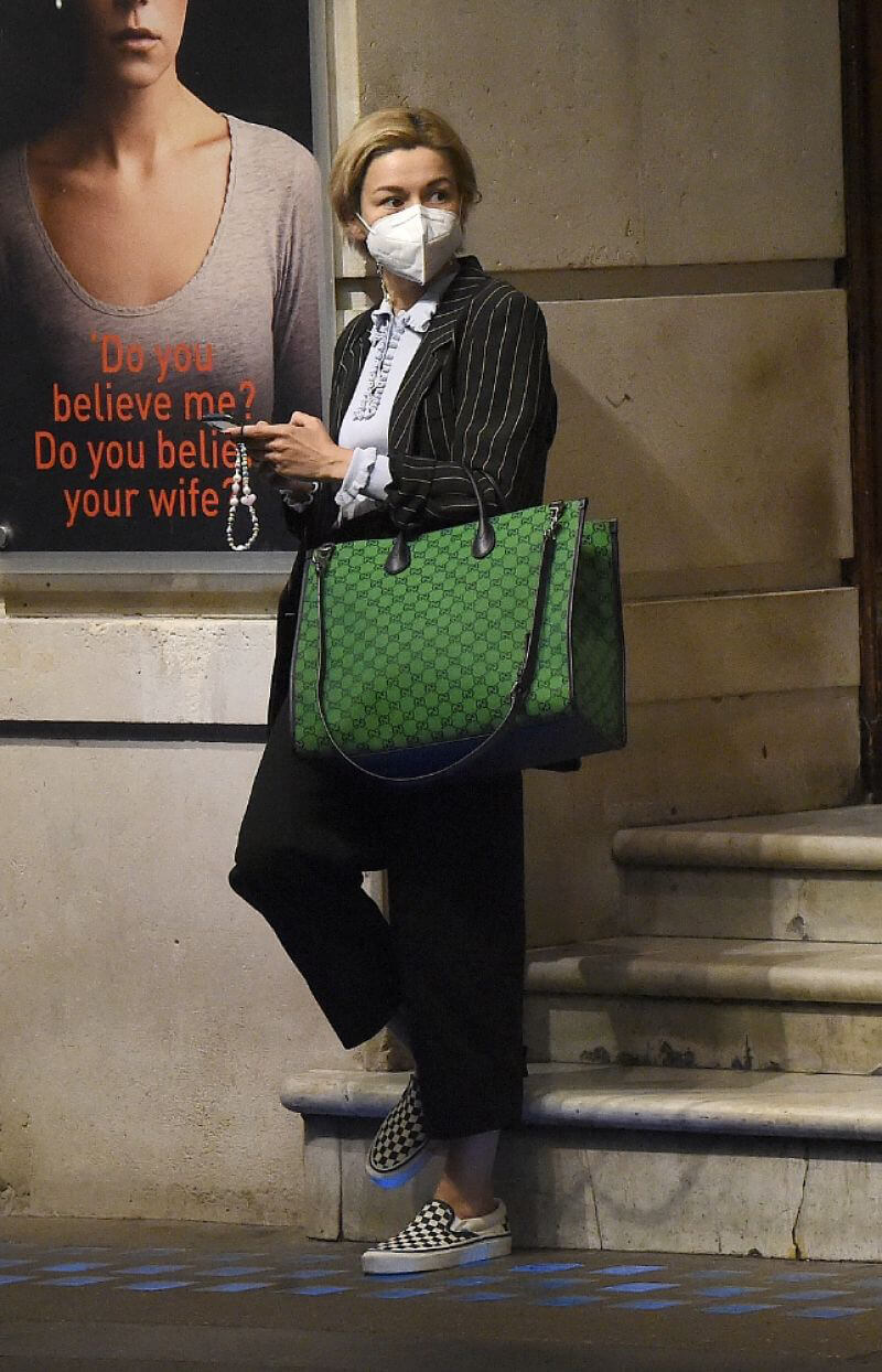 Julia Chan waits Her Vehicle Night Out in London 08/03/2021