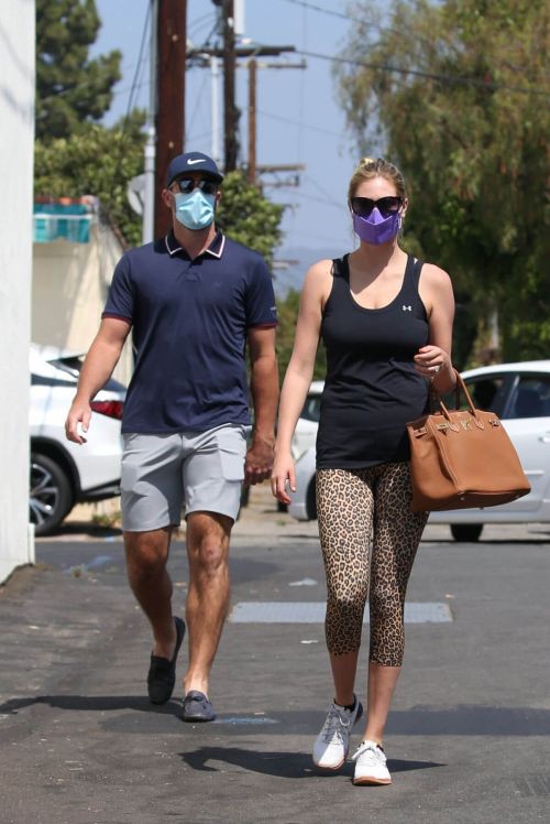 Kate Upton and Her Husband Justin Verlander Out in Santa Monica 08/03/2021 8