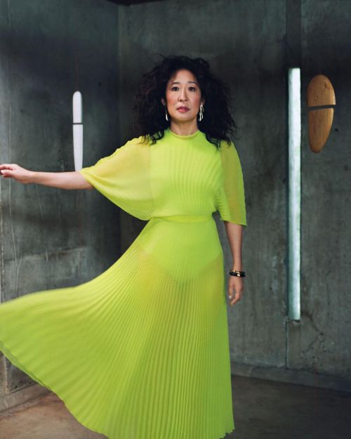 Sandra Oh Photoshoot for The Cut Magazine, July - August 2021 5