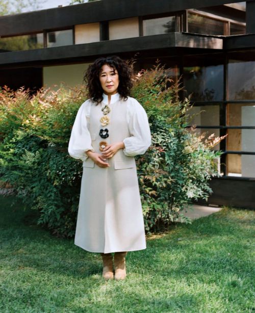 Sandra Oh Photoshoot for The Cut Magazine, July - August 2021 3