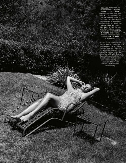 Amber Valletta Photoshoot for Vogue Magazine, Germany October 2021 6