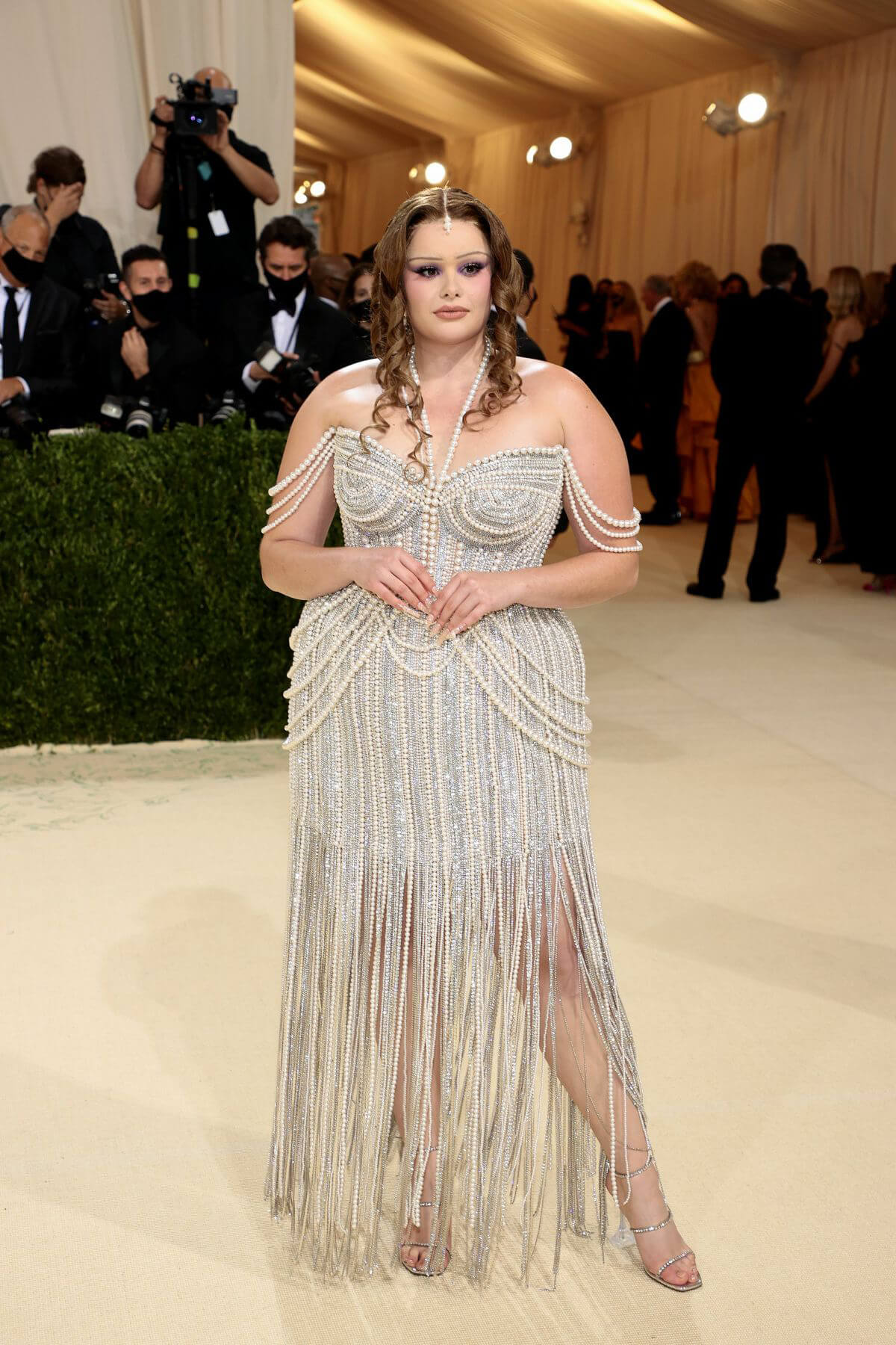 Barbie Ferreira Attends 2021 Met Gala in New York 09/13/2021