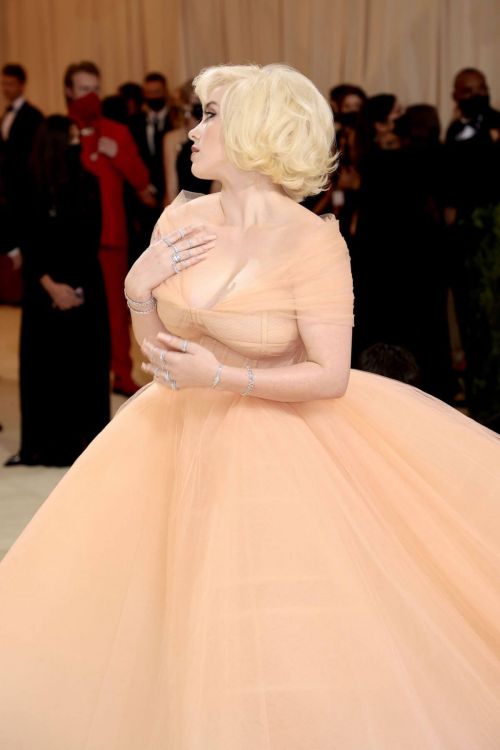 Billie Eilish Princess Look at 2021 Met Gala in New York 09/13/2021 2