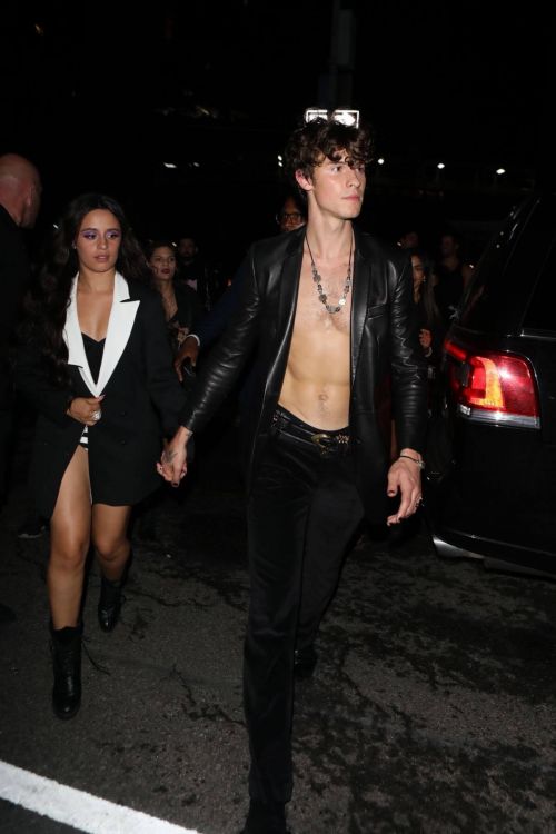 Camila Cabello and Shawn Mendes Arriving at Met Gala Afterparty in New York 09/13/2021 1