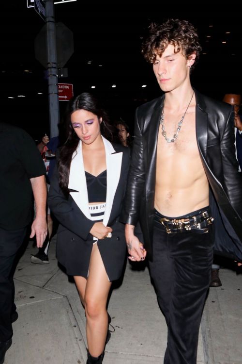 Camila Cabello and Shawn Mendes Arriving at Met Gala Afterparty in New York 09/13/2021 6